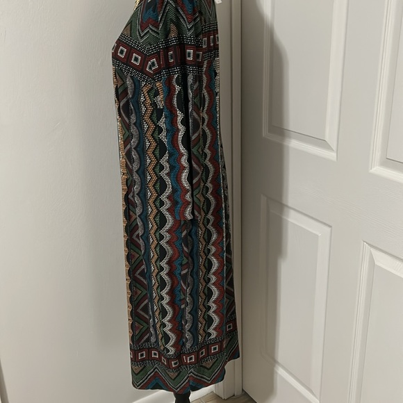 NWT Multicolor Geometric Patterned Dress - Picture 5 of 8